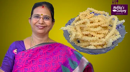 Cashewnut Murukku Recipe By Mallika Badrinath